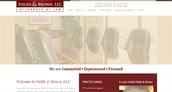 Desktop Screenshot of fieldsandbrown.com